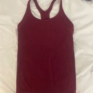 Lululemon Athletica Burgundy Ebb to Street Tank Top - Deep Luxe
